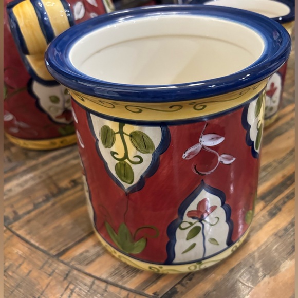 Pier 1 Vallarta  Medium & Small  Canisters - Picture 10 of 12